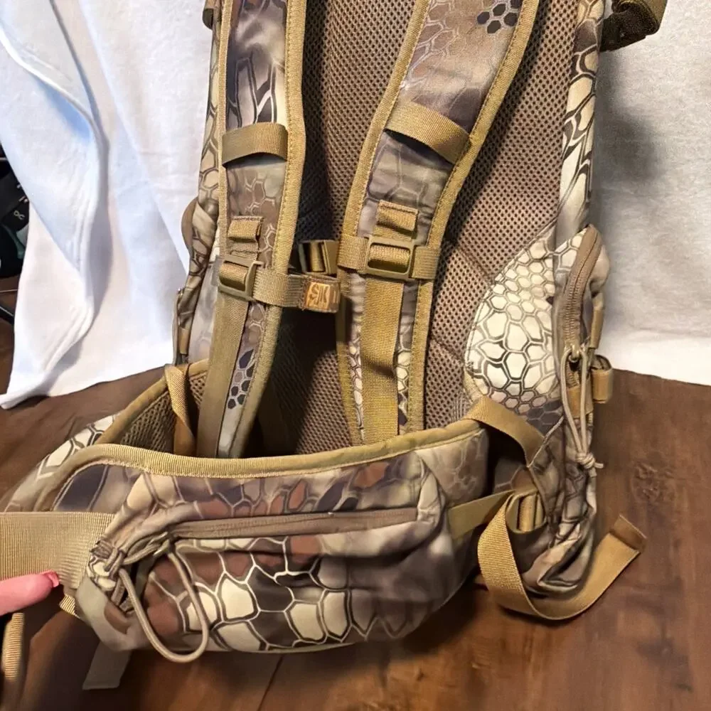 Slumberjack SJK Hone 34L Hunting Backpack Kryptek Camo NWT Rifle Bow Pack